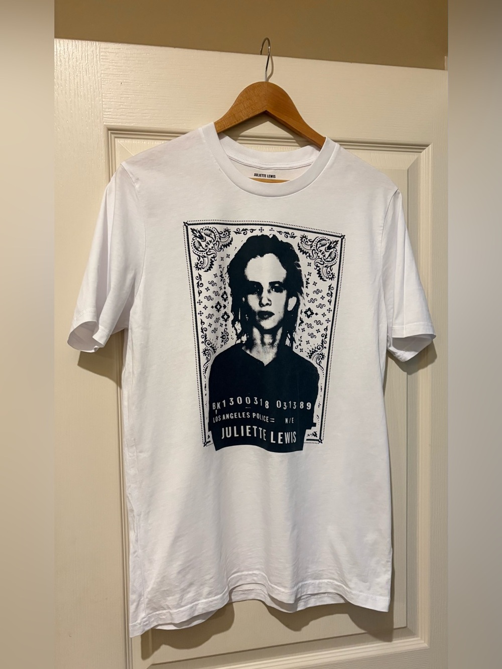 Wildfang x Juliette Lewis Collaboration Crew Tee - Picture 3 of 6